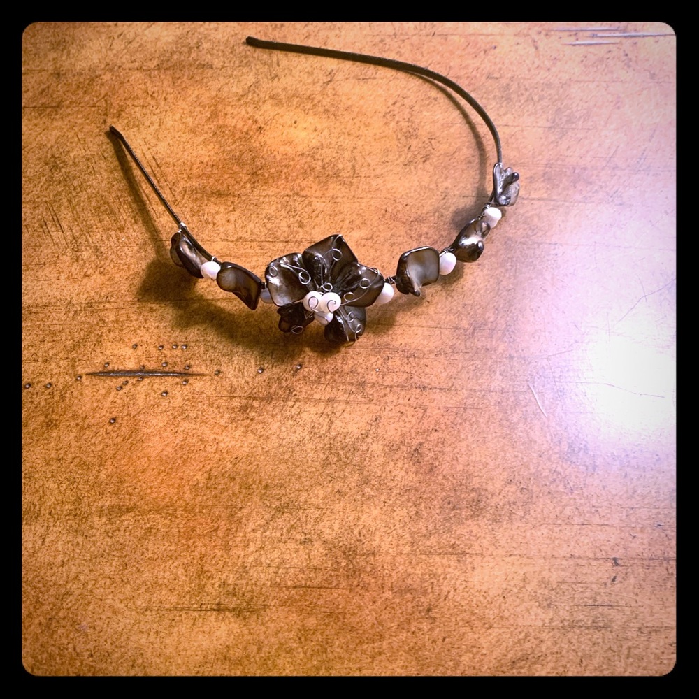 Shell and Pearl Headband
